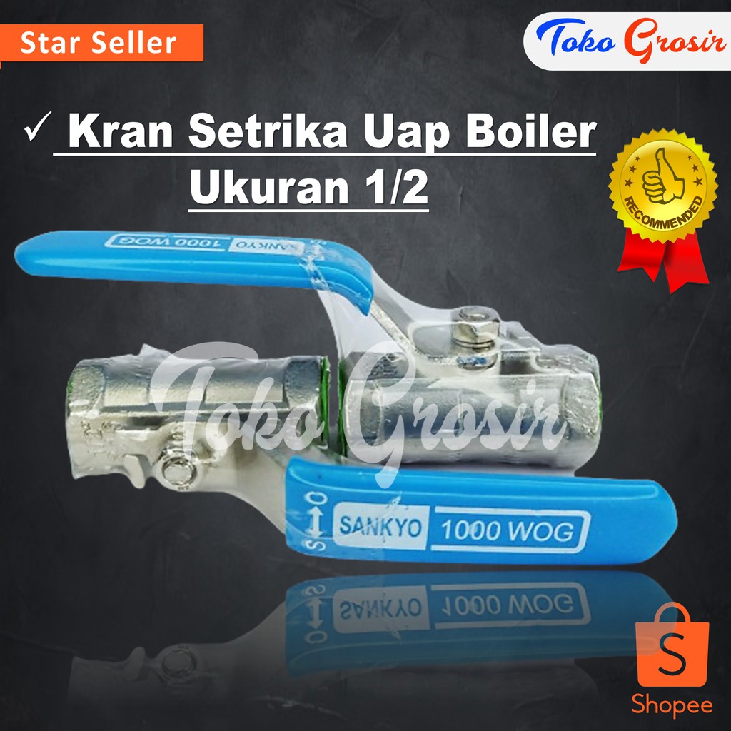 KRAN UAP BOILER / KRAN BOILER LOKAL / KRAN KERAN UAP TABUNG STEAM BOILER 1/2 INCH LOKAL