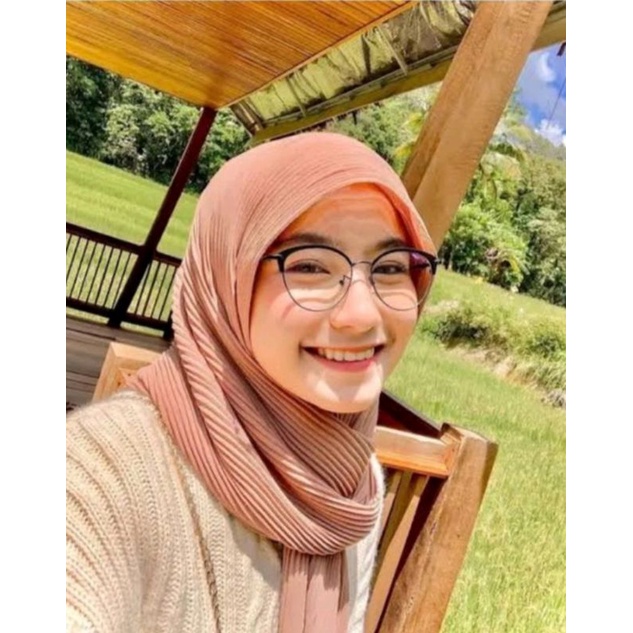 (SUPER PROMO) HIJAB PASHMINA PLISKET PREMIUM TERBARU TERLARIS  2021-PASHMINA HYGET SUPER