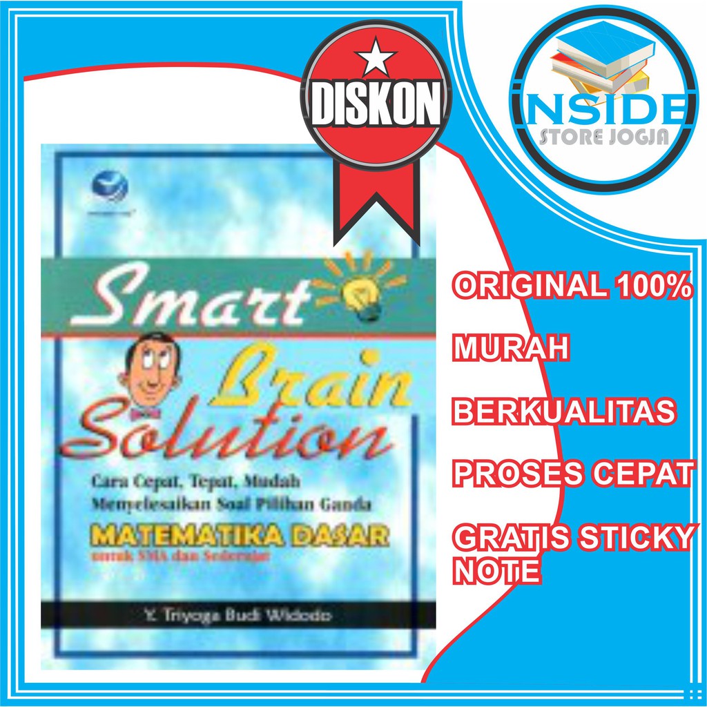Smart Brain Solution Matematika Dasar Cara Cepat Tepat Dan Mudah