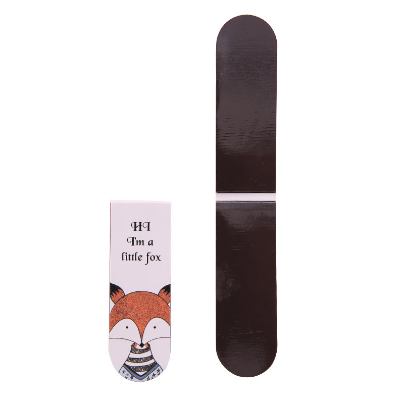 18 Pcs Cartoon Magnetic Bookmark Creative Cute Book Page Folder