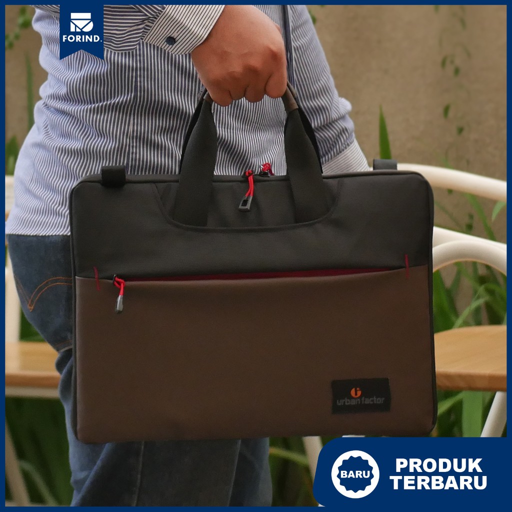 BLINDING SERIES |Urban Factor x FORIND| Tas Slempang Laptop Pria Wanita Slingbag Original Baru Sling