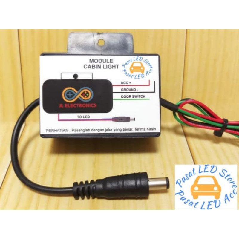 MODUL LED KOLONG KABIN DIMMER SENSOR PINTU KHUSUS MOBIL HONDA