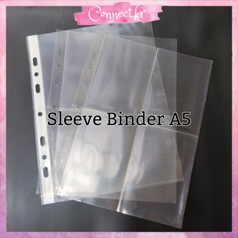 Custom Photocard Sleeve A5 Binder 1p 2p 4p