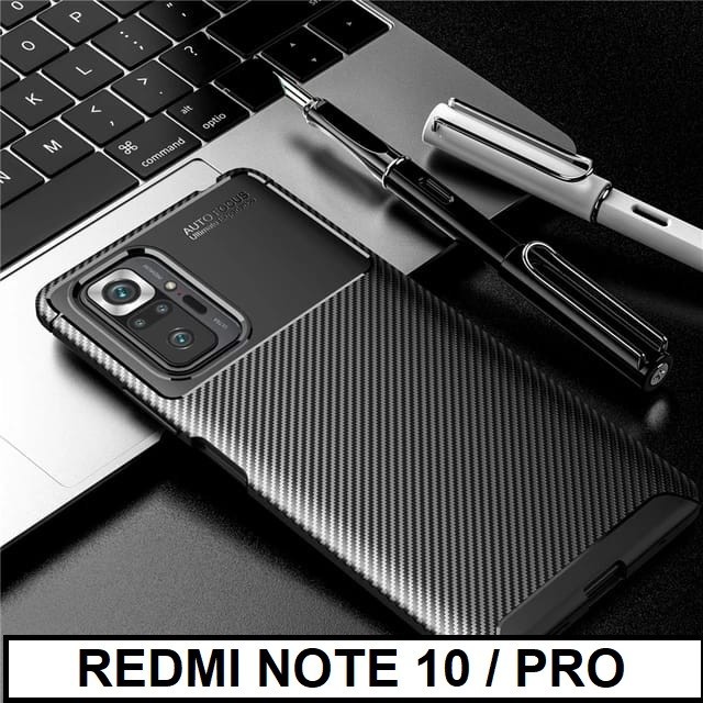 SOFT CASE REDMI NOTE 10 / NOTE 10 PRO FOCUS CARBON ORIGINAL