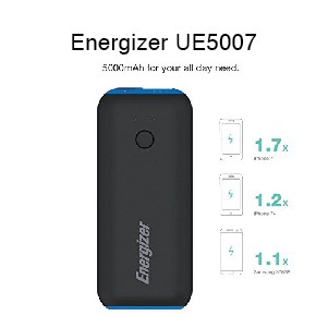 Energizer Powerbank Original 5.000 &amp; 10.000 mAh