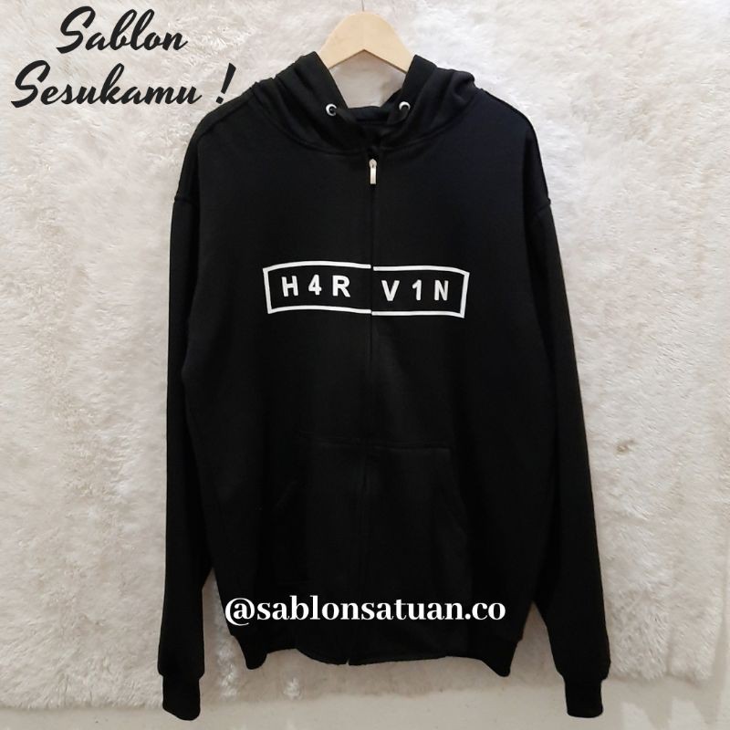 JAKET HOODIE SABLON SATUAN