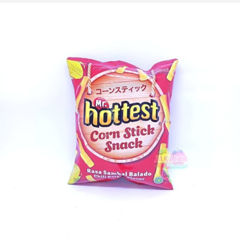 

(SNACK) MR.HOTTEST CORN STICK SNACK RASA SAMBAL BALADO 70G