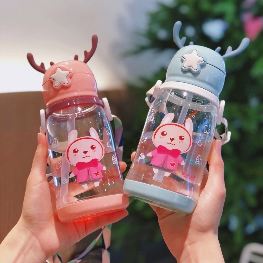 Botol minum tanduk rusa Lucu 600ml