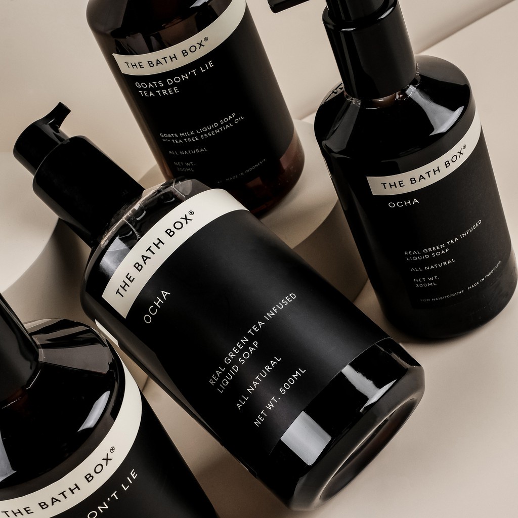 The Bath Box Ocha Liquid Soap (kulit berminyak, back acne)