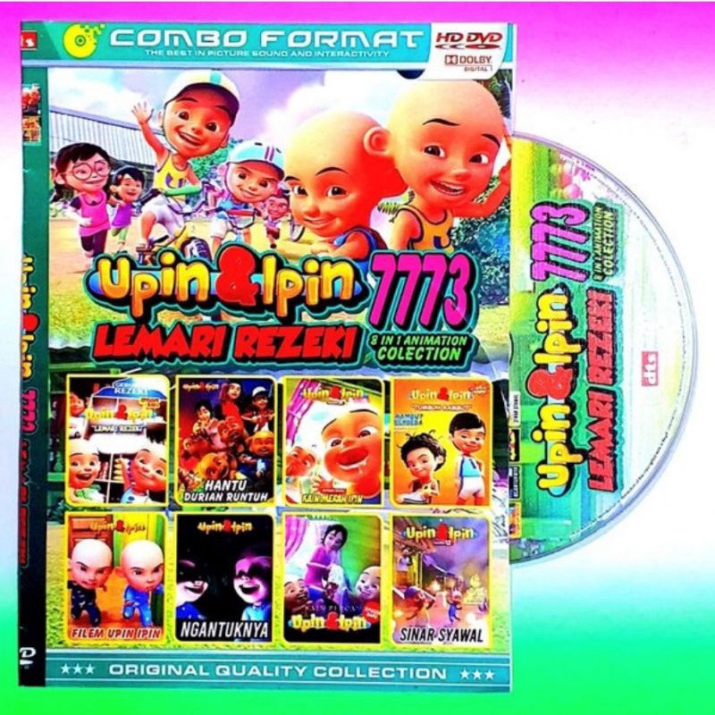 KASET DVD FILM ANAK ANAK TERLARIS UPIN IPIN TERBARU