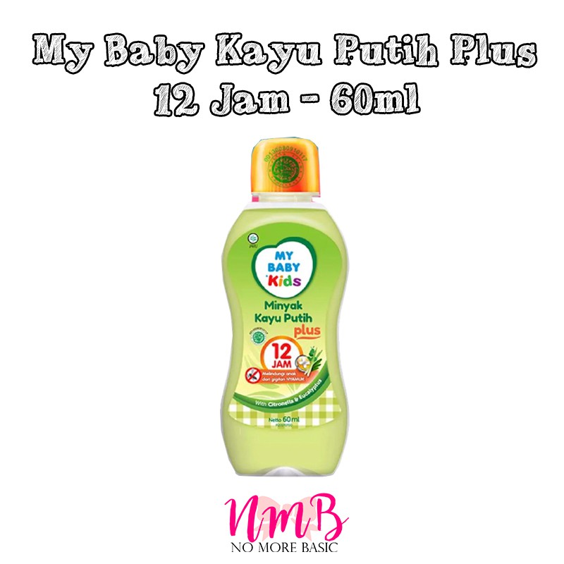 My Baby Kids Minyak Kayu Putih Plus 12 Jam 60ml