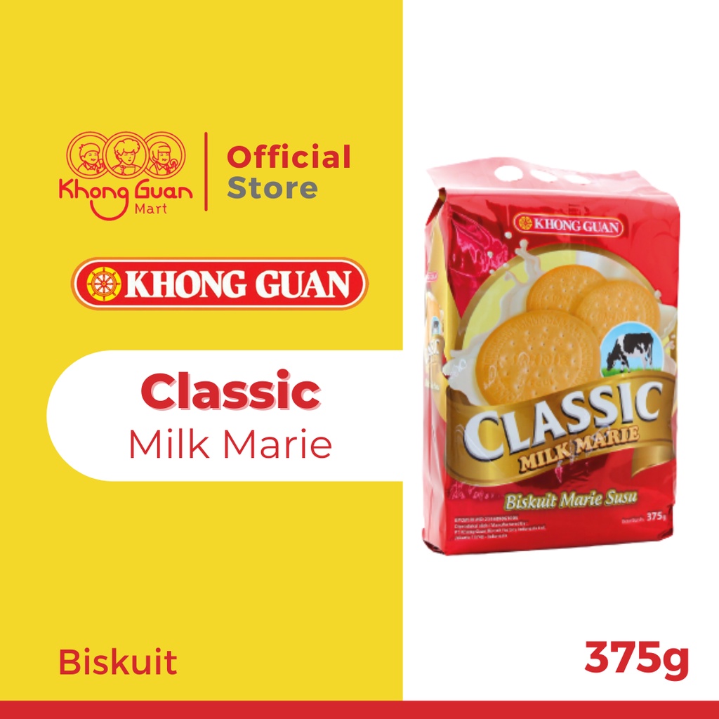 

KHONG GUAN Classic Biskuit Marie Susu 375 Gram