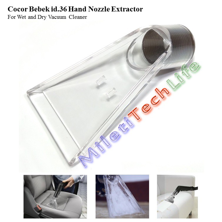 Cocor Bebek Vacuum Extractor id.36 Hand Nozzle Extraction for Wet and Dry Vacuum Cleaner