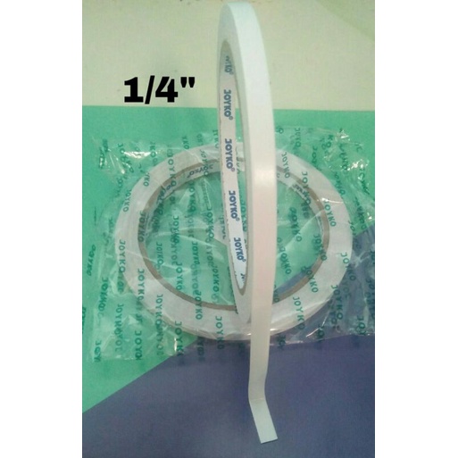 

Joyko Double Tape Joyko 1/4 Inch Perekat 2 Sisi