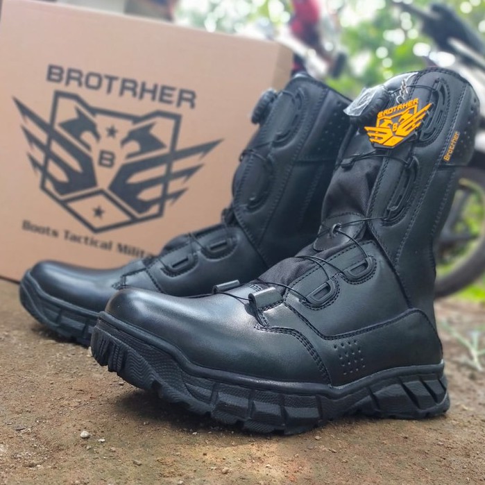 SEPATU PDL TALI PUTAR FULL KULIT SAPI ASLI SEPATU PDL DINAS LAPANGAN TNI POLRI SECURITY SATPAM