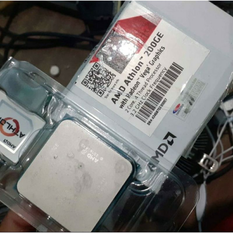 Athlon 200GE with Radeon VEGA Graphic AM4 AMD Processor not 3000G Ryzen 2200G