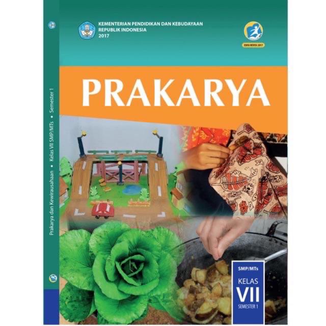 PAKET BUKU K13 KELAS VII-7 SMP REVISI 2018-PRAKARYA 1
