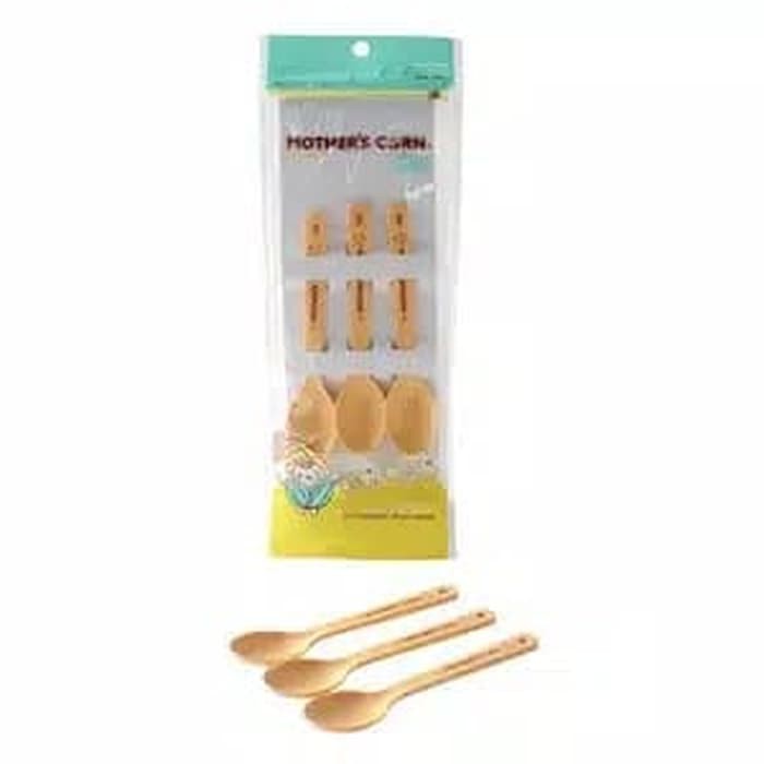 Mother's Corn Cutie Spoon Set Mothers Corn Sendok Bayi BPA Free