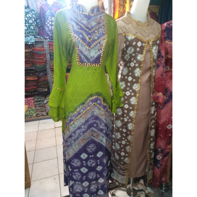 Gamis jumputan