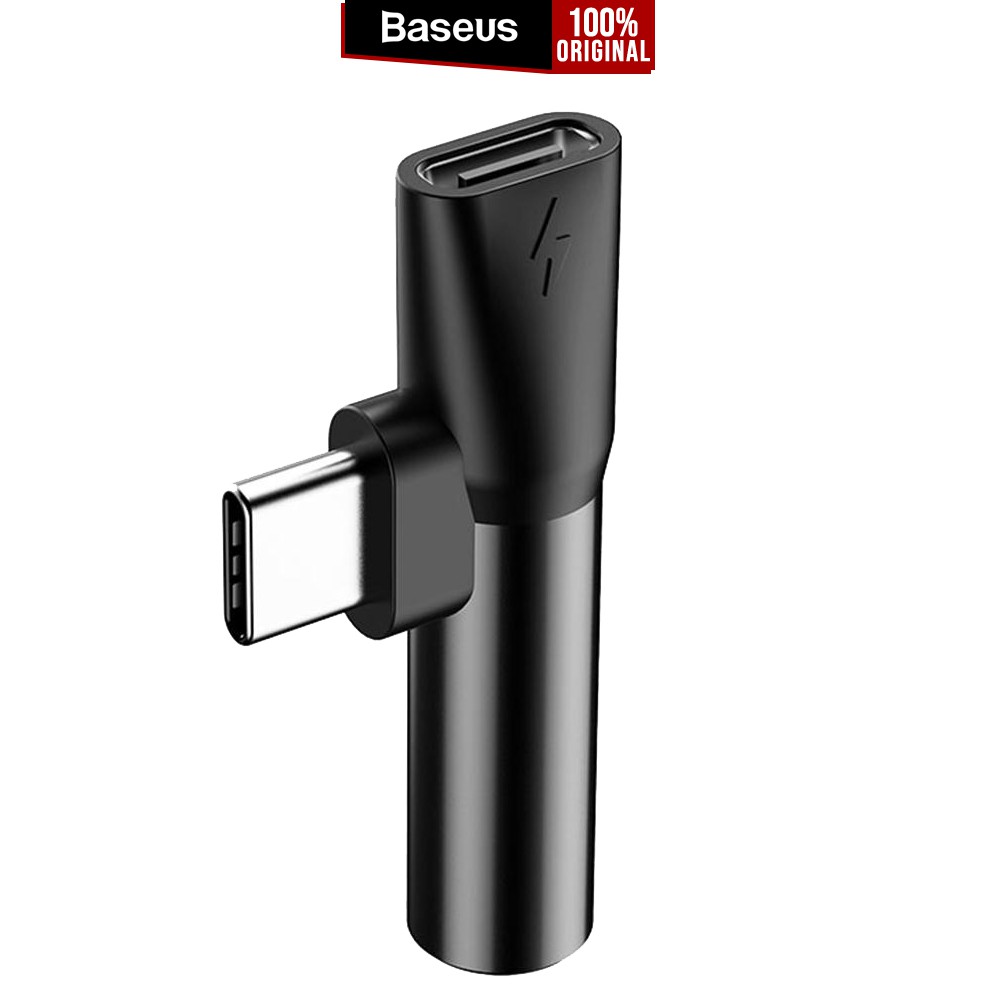 

Baseus L41 USB Type C to Audio Jack 3.5 mm Aux Connector Converter Adapter Cable