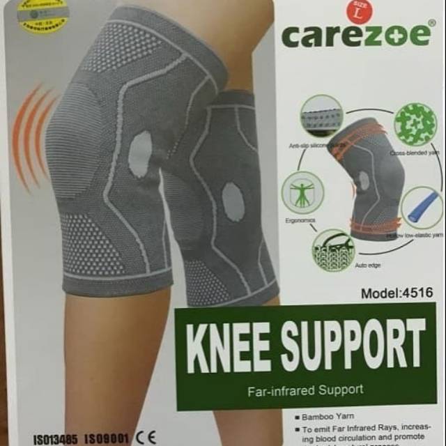 Deker lutut/Knee support far infraed/carezoe Kd 4516