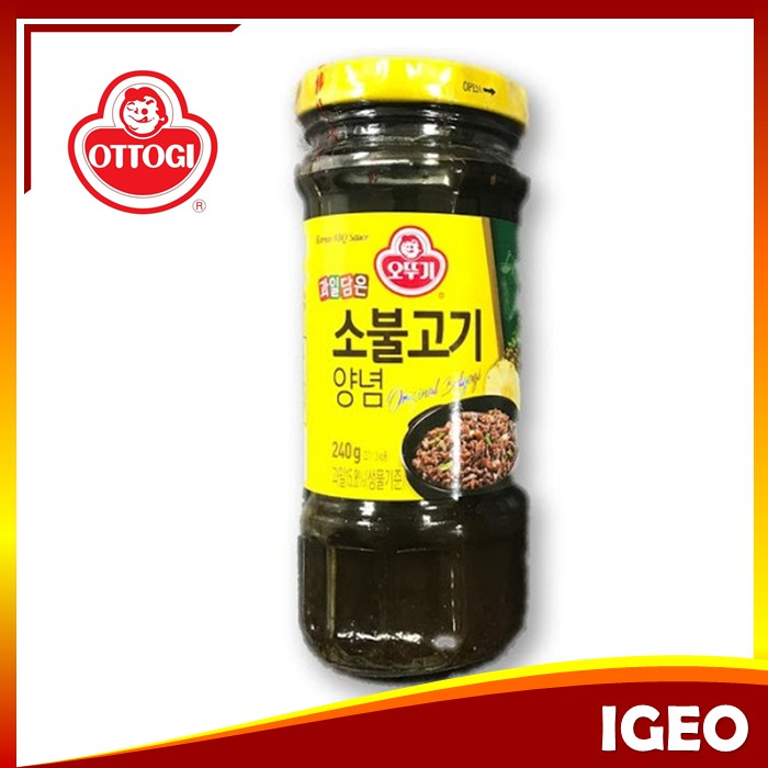 

Ottogi Saus BBQ Barbeque Untuk Daging Sapi Bulgogi Korea Import 240gr