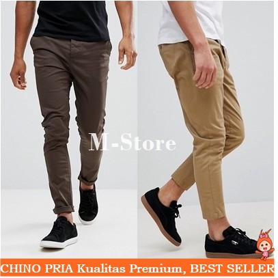 JEANS PRIA CHINO MURAH Celana pria kerja ALISAN slim fit 