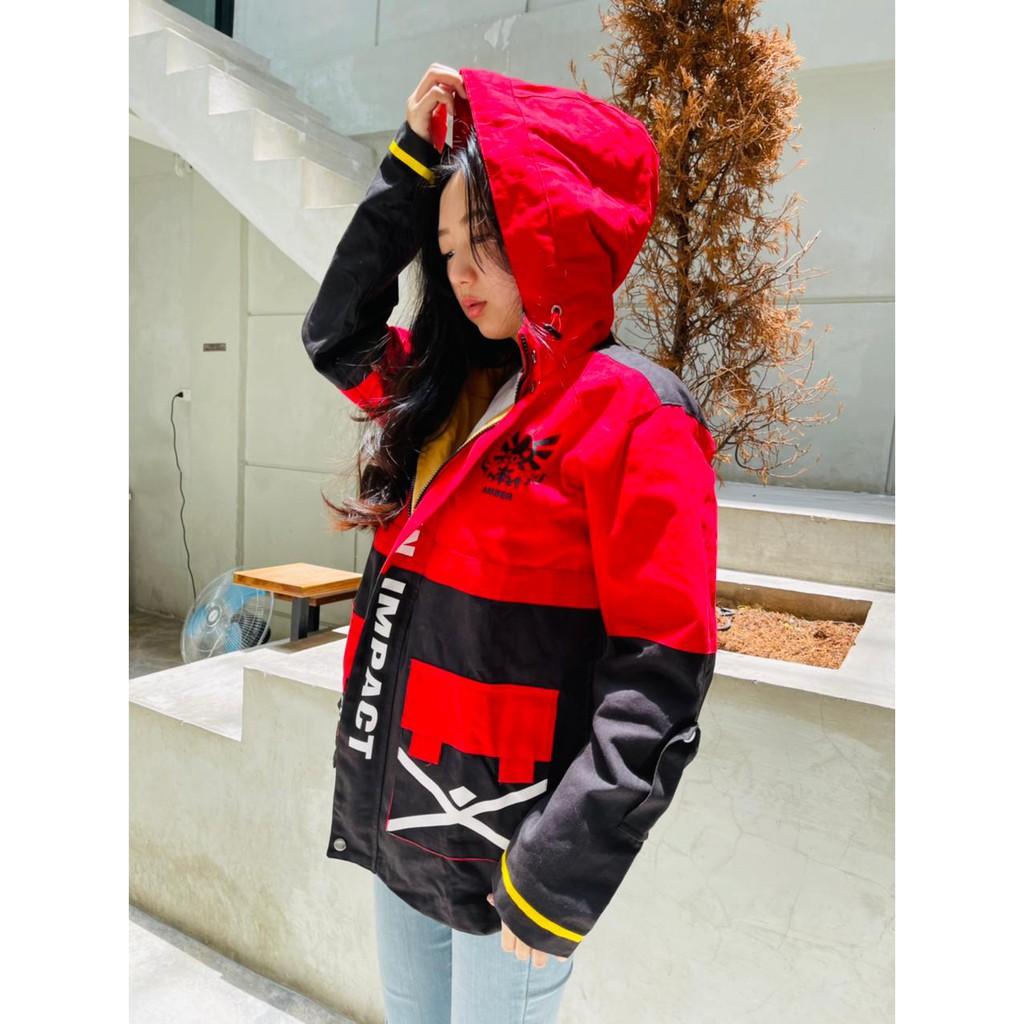 OVERSIZED PARKA AMBER GENSHIN IMPACT CHARACTER GAME