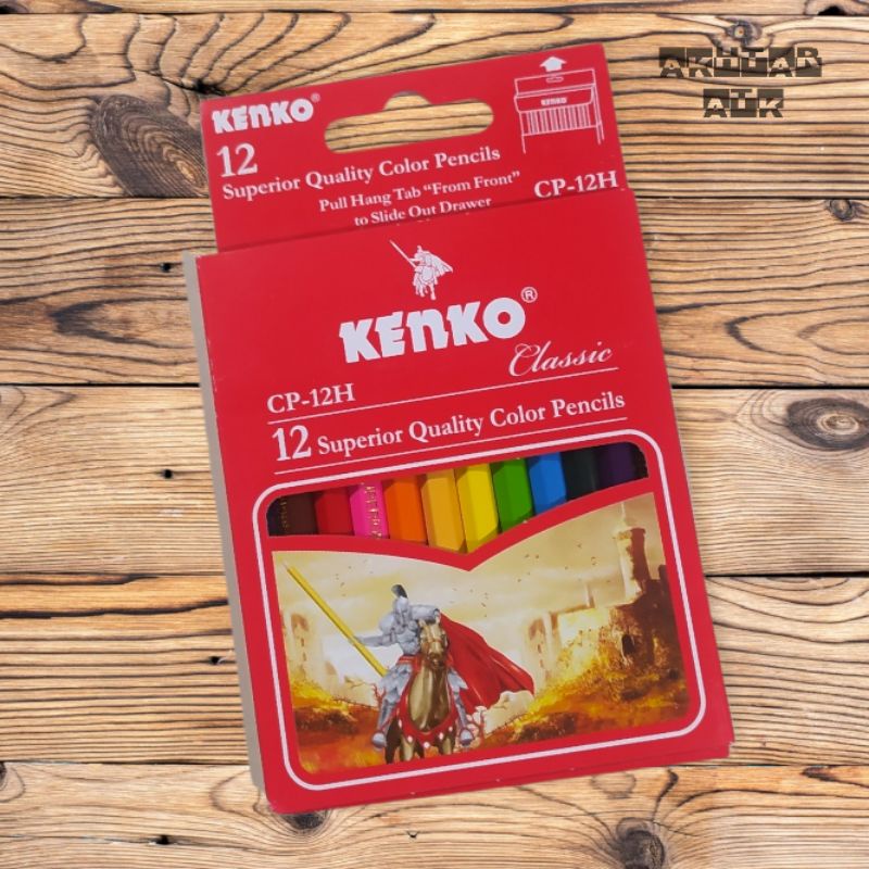 

Pensil Warna Kenko 12w Pendek