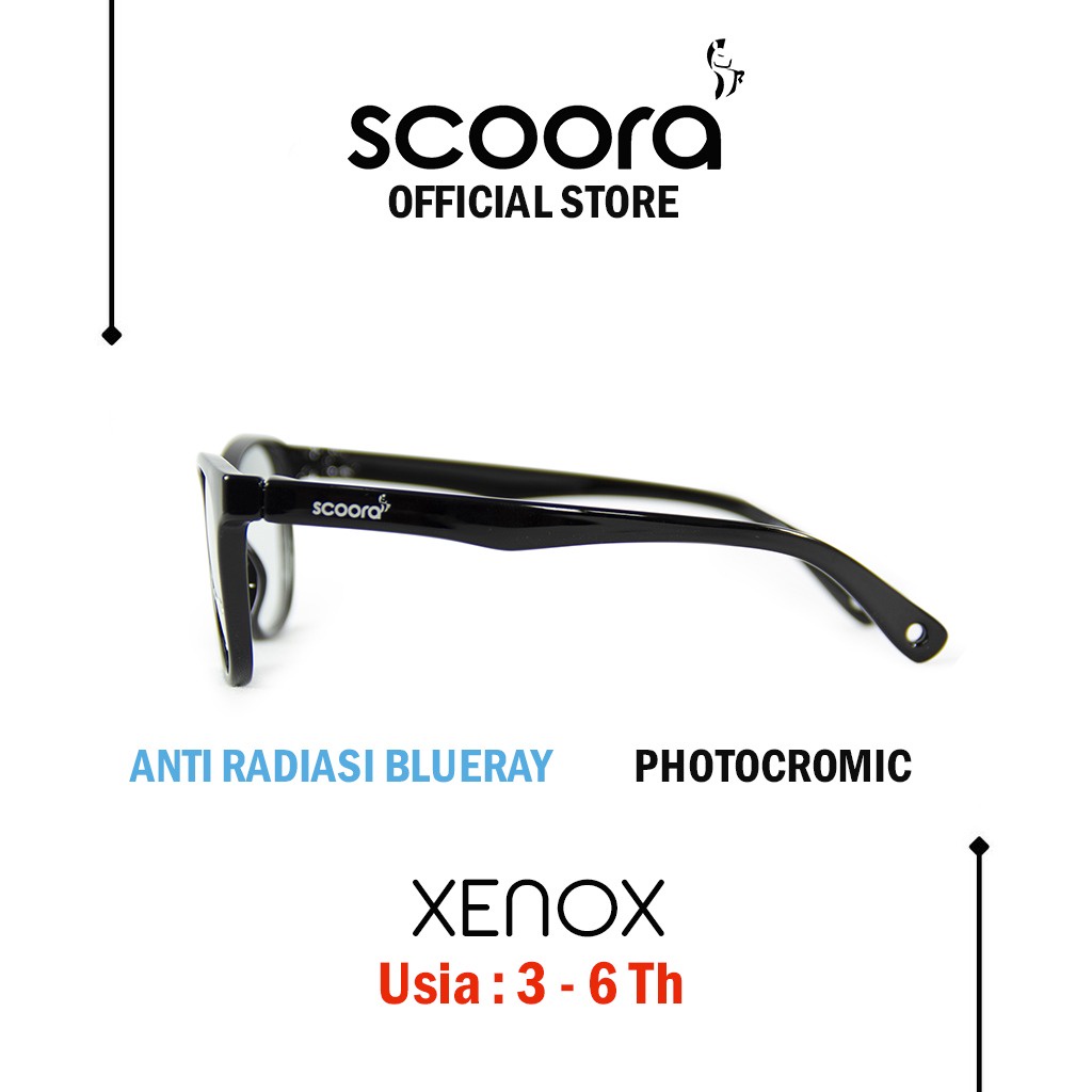 SCOORA Xenox Kacamata Anak (3 - 6thn) Anti Radiasi & Anti UV - Variasi Warna-6