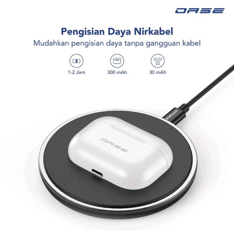 Tws hero t pro Bluetooth Oase garansi resmi