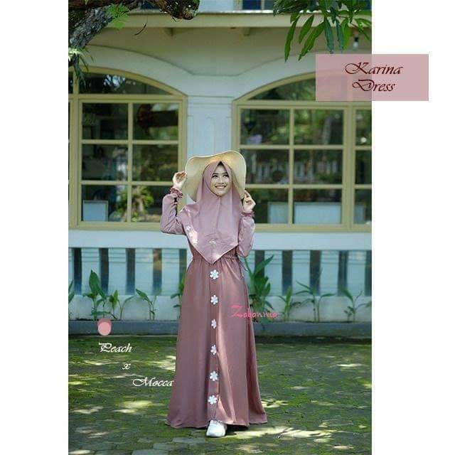GAMIS KARINA // ORI ZABBANIA // BUSUI FRIENDLY // GAMIS CANTIK