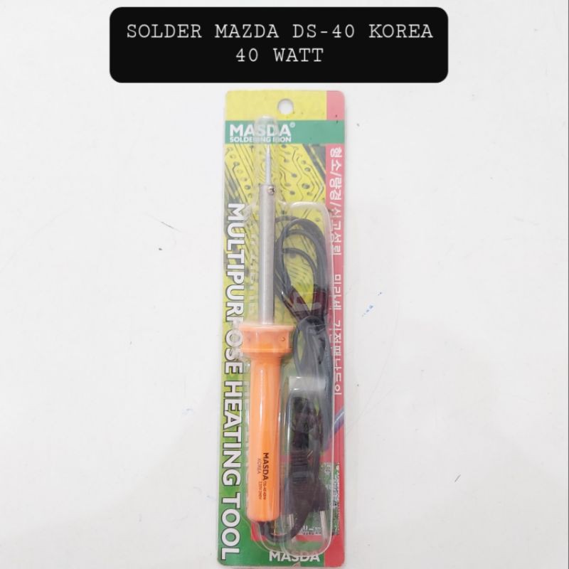 SOLDER MASDA DS-40 MATA KRISTAL 40 WATT