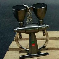 Gantungan kunci TEBAL alat2 kopi gooseneck kettle moka pot kopi 2661