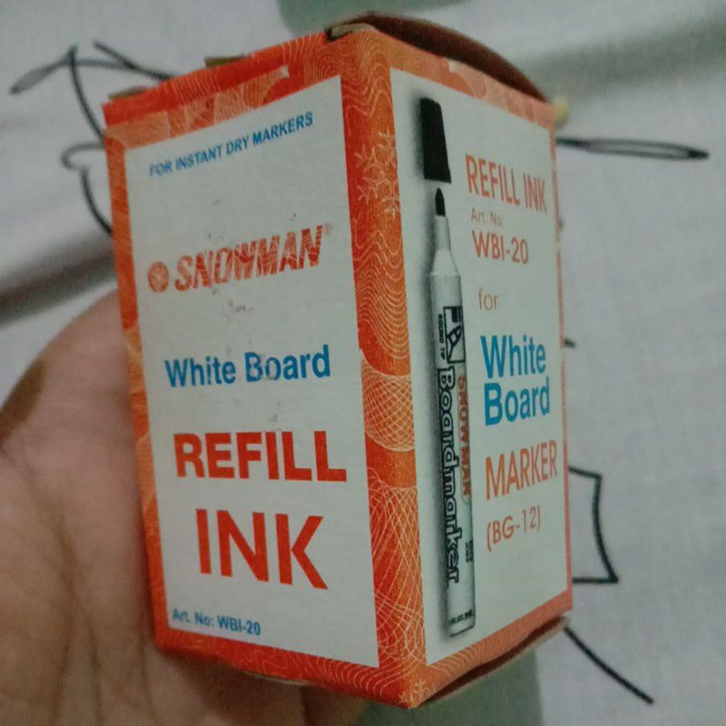 

Refill Tinta white board