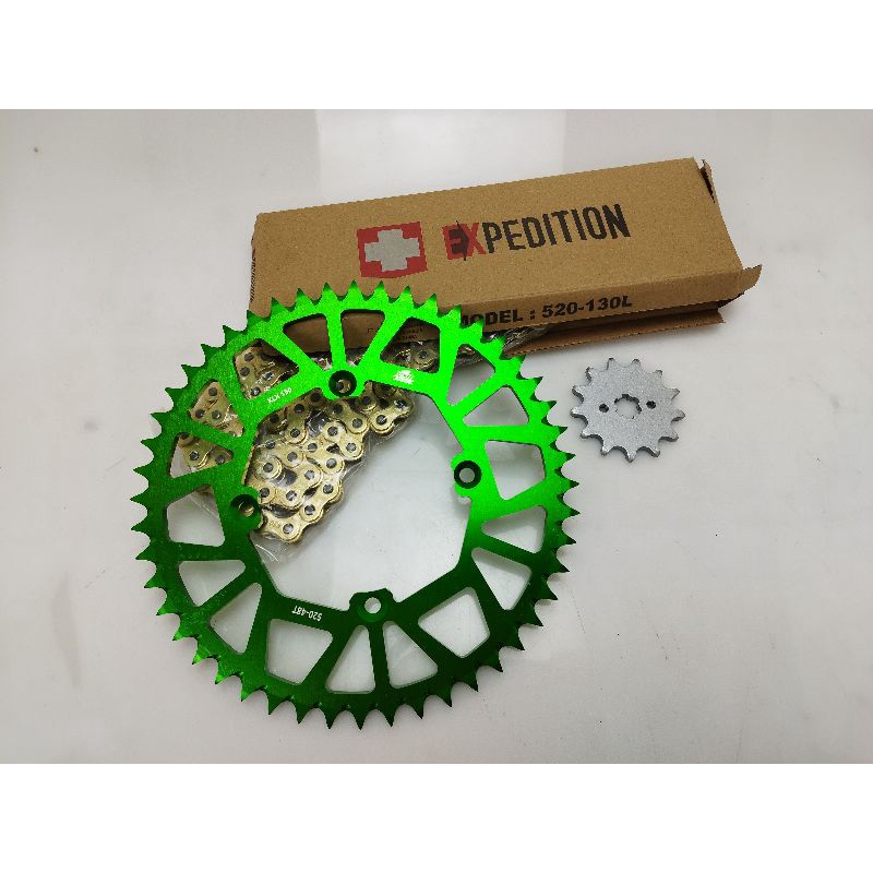 Jual Gear Set Gir Set Kawasaki Klx Ukuran Cnc Pnp Tanpa Spacer