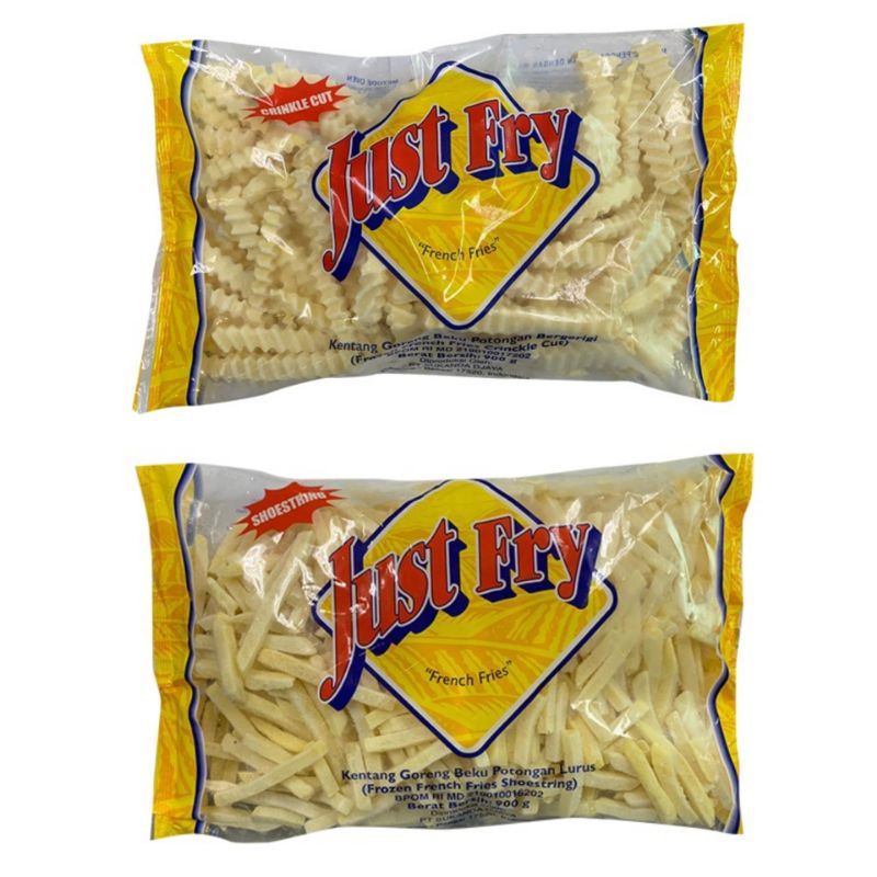 

Kentang Goreng // French Fries JUST FRY 900 Gr