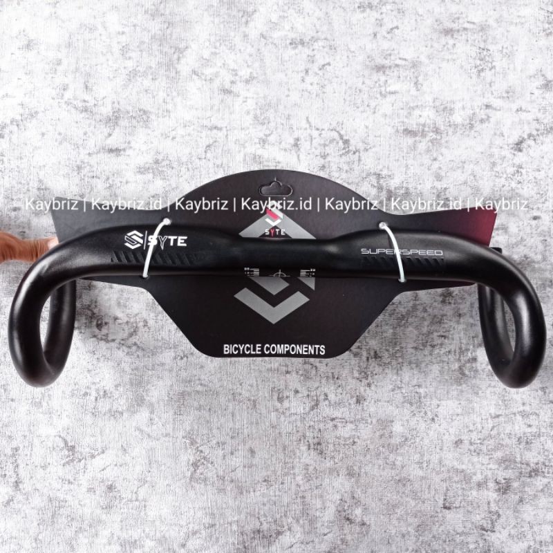 Stang Dropbar Aero pipih Handlebar oversize SYTE E107 Stang sepeda roadbike fixie alloy