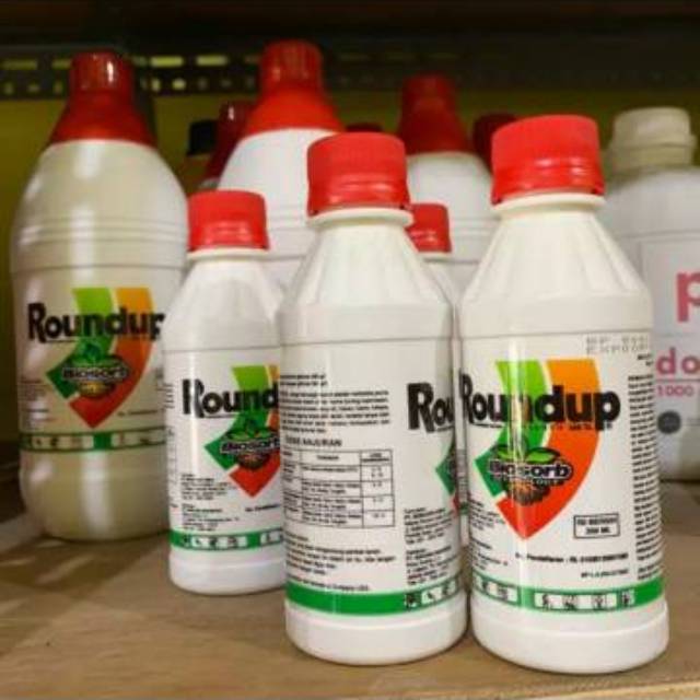 Roundup 486 SL Obat Untuk Rumput Liar / Gulma ( Herbisida ) 200 ml Round Up