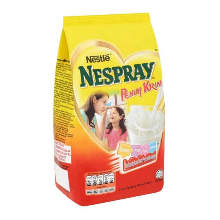 Susu Bubuk Full Cream Nestle Nespray 1 6kg Original Malaysia Milk Powder Minuman Import Impor Shopee Indonesia