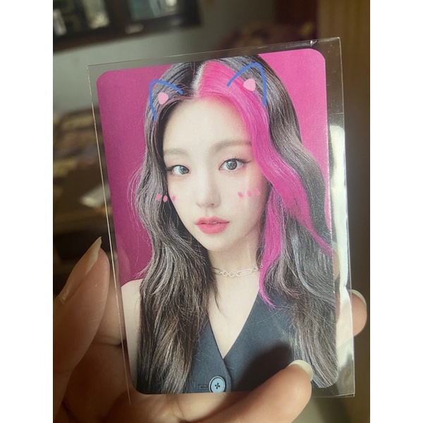 photocard yeji withdrama fs 2 wd snow filter snowfilter kucing itzy ryujin lia yuna chaeryeong