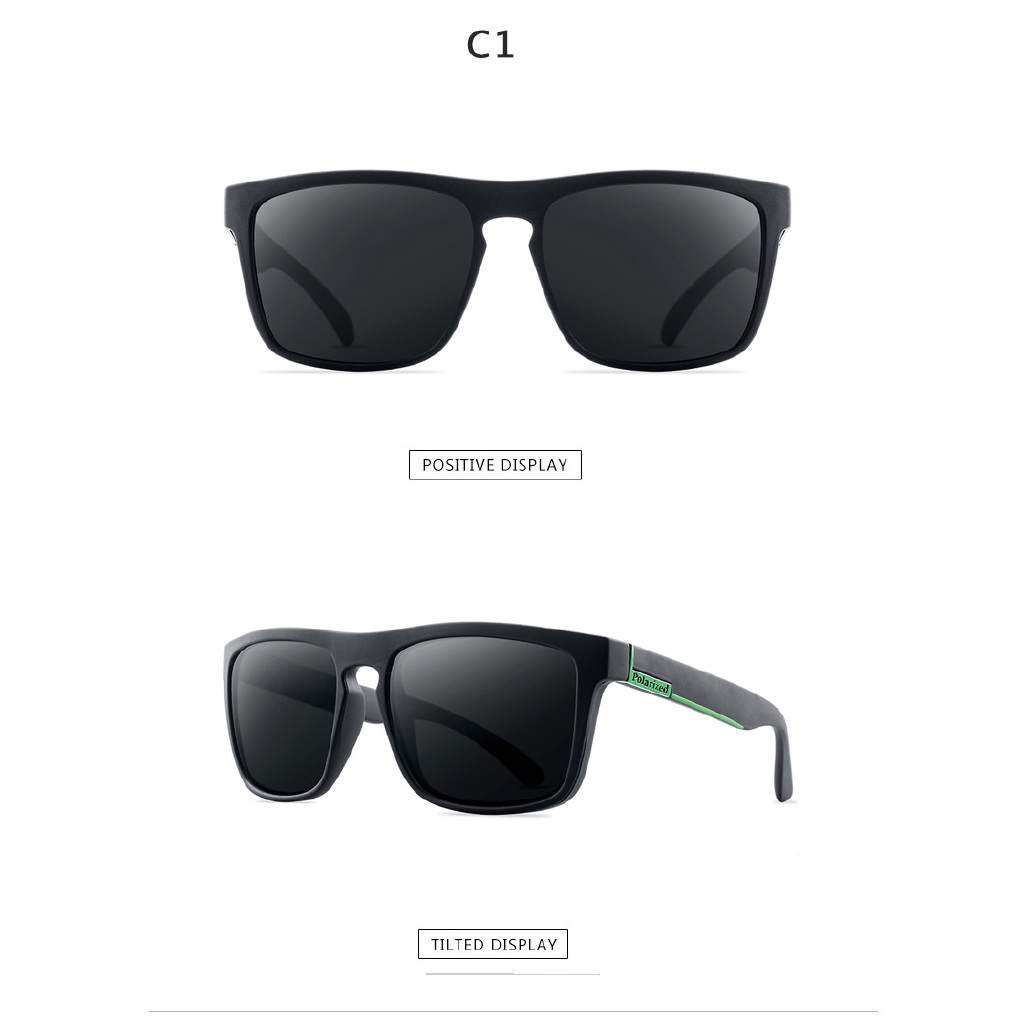 Kacamata Hitam Polarized Gaya Klasik Untuk Pria