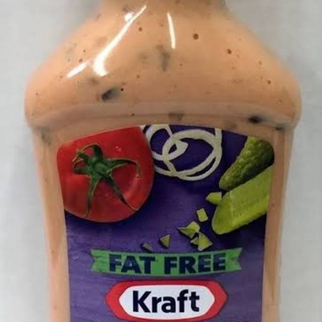 Kraft Thousand Island Fat Free Salad Dressing 473 Ml Mayonaise Mayo Shopee Indonesia