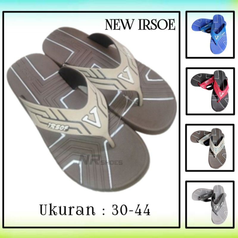 225 sandal pria &amp; wanita dewasa - sandal anak tanggung jepit kekinian - IRSOE UKURAN 30-44