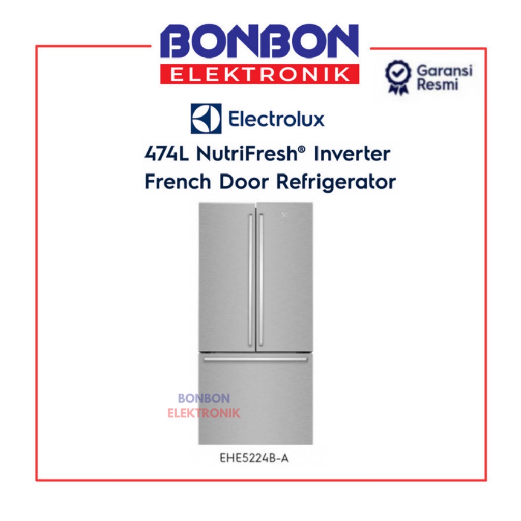 Electrolux Kulkas French Door EHE 5224B-A/ EHE5224B-A / EHE 5224 B-A