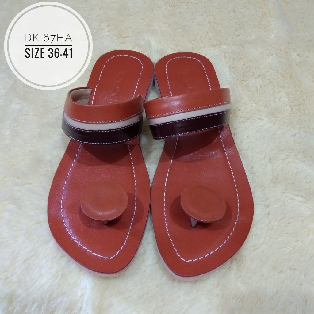 SANDAL KULIT WANITA (SANDAL MAGETAN)