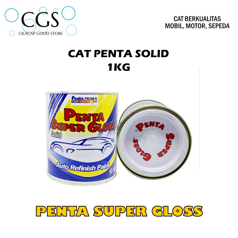Cat Penta 1 Kg ALL COLOUR Non Metalik - cat penta super gloss 1kg - cat penta 1kg - cat mobil penta 