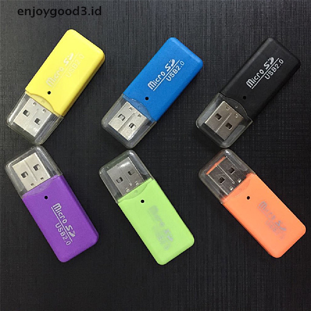 Memory Card Reader Mini Usb Sd / Mmc 480mbps Untuk Komputer