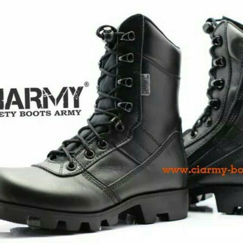 Sepatu boots pdl tni polri ciarmy type c020dr