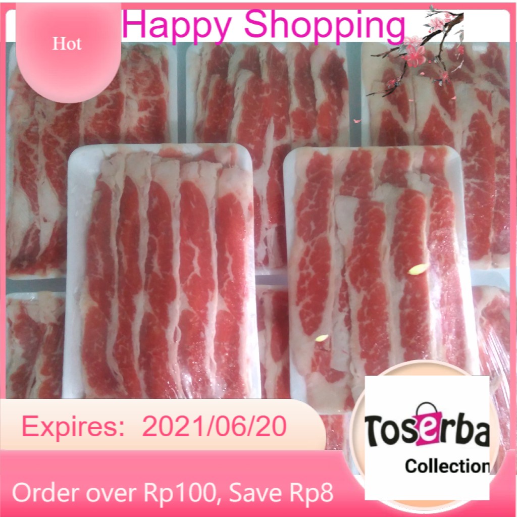 

Toserba Collection US Shortplate Beef Slice Daging Slice Bandung - Cimahi